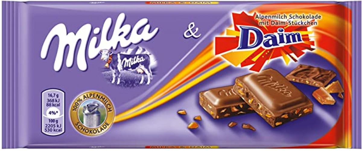 Milka chocolat Daim - Chapeau de troll